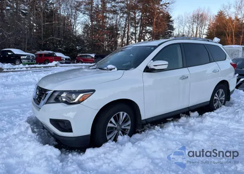 2020 Nissan Pathfinder Sv 4Wd из США, поврежденный, VIN 5N1DR2BM0LC599984